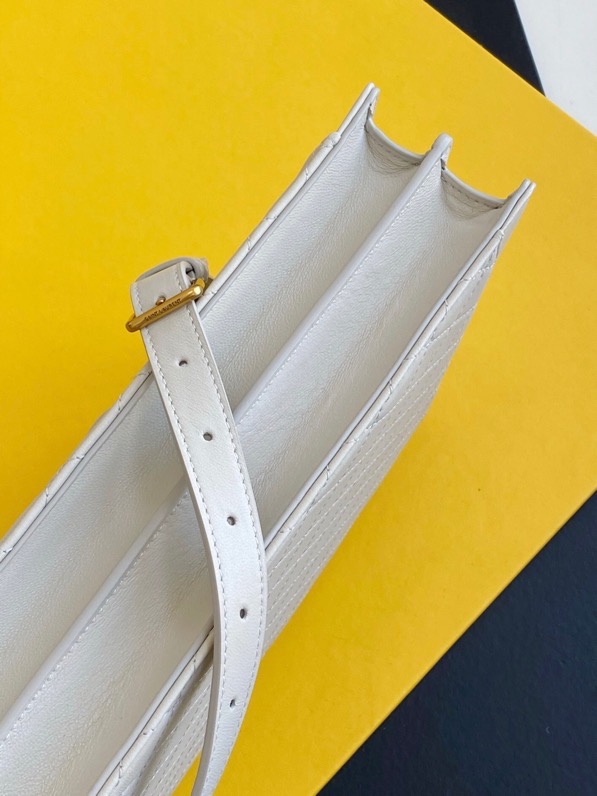 Saint Laurent Quilted Lambskin Gaby Mini Shoulder Bag