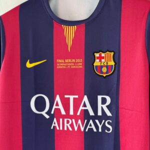 Relive the Magic of Messi in the 2015-16 Barcelona Home Jersey Full sleeve