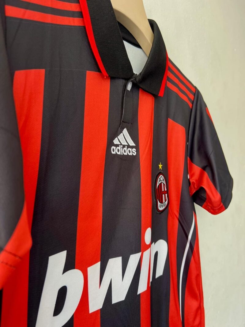 Embrace the Legacy with the 2009-10 AC Milan Kaka Edition Jersey embroidery