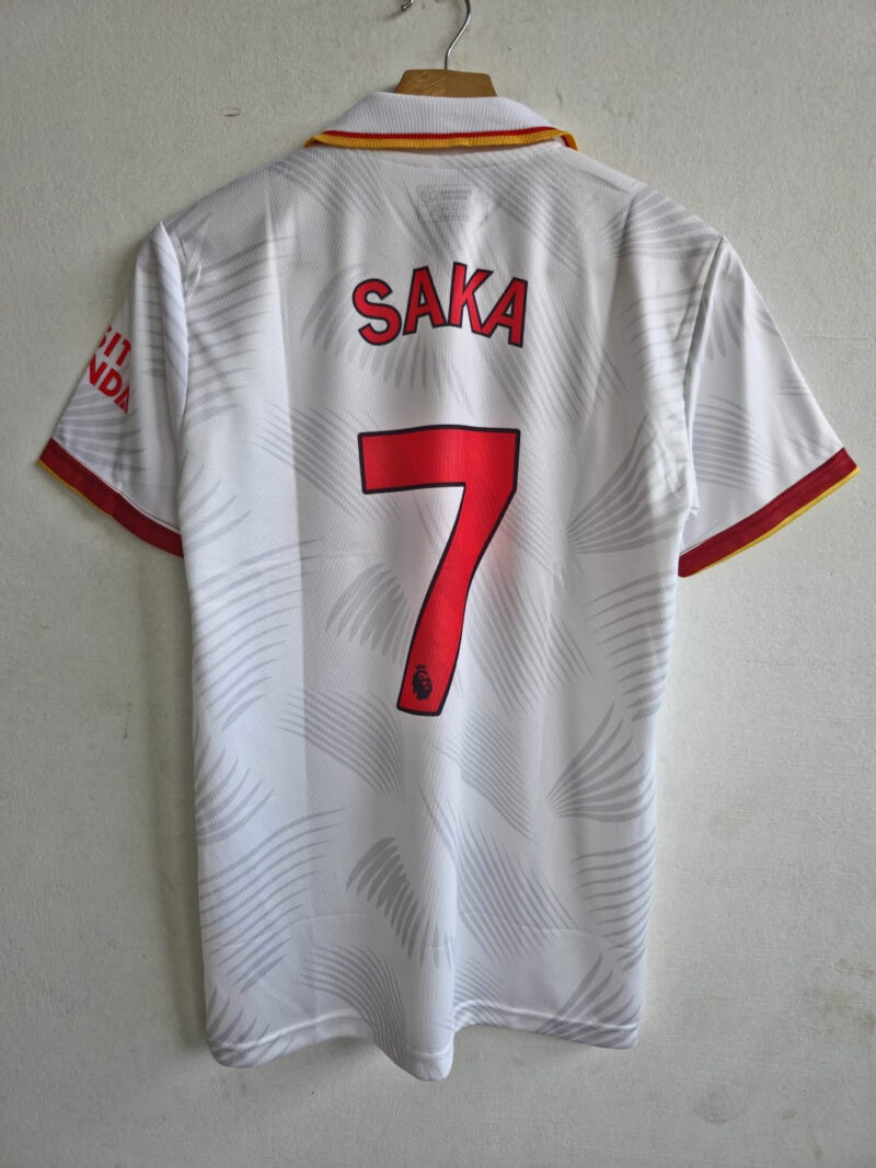 35C5D488-B6E5-444B-8774-48C6D19BE032 Embrace the Electric Brilliance of Bukayo Saka with the 2025/26 Arsenal Third Kit