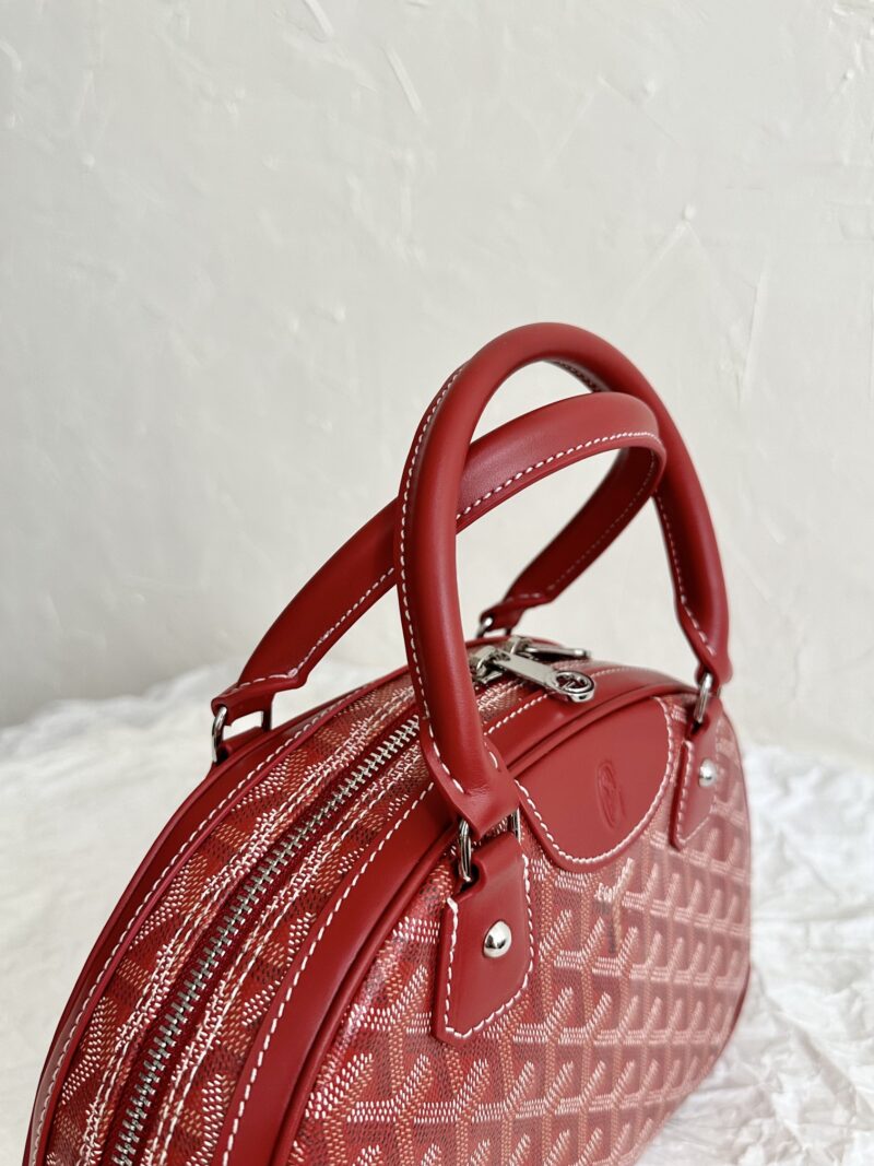 Goyard Saint Jeanne Bag Coated Canvas PM Red 9496843