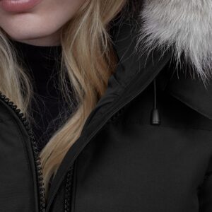 3804L_61_d Replica Canada Goose Women's Chelsea Parka Heritage - Black