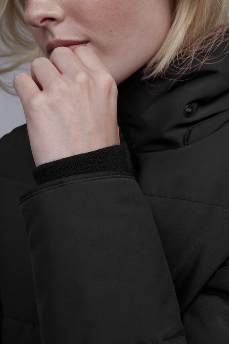 3804L_61_e Replica Canada Goose Women's Chelsea Parka Heritage - Black