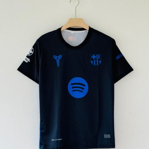 Mamba Mentality Meets Blaugrana – Barcelona x Kobe Bryant 2025/26 Pre-Match Away Jersey Embroidery