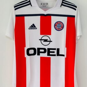Relive the Treble Season with the 2000-01 Bayern Away Jersey – Salihamidžić Embroidery Edition