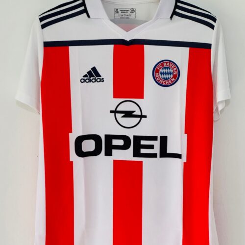 38B72801-C496-453A-BFCC-5F023B2028B1 Relive the Treble Season with the 2000-01 Bayern Away Jersey – Salihamidžić Embroidery Edition