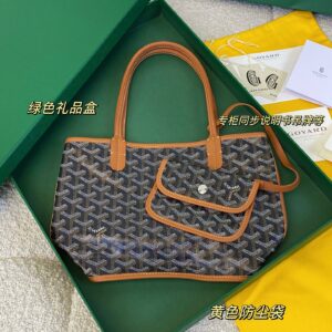 GOYARD Goyardine Artois PM Black Gold 1659542