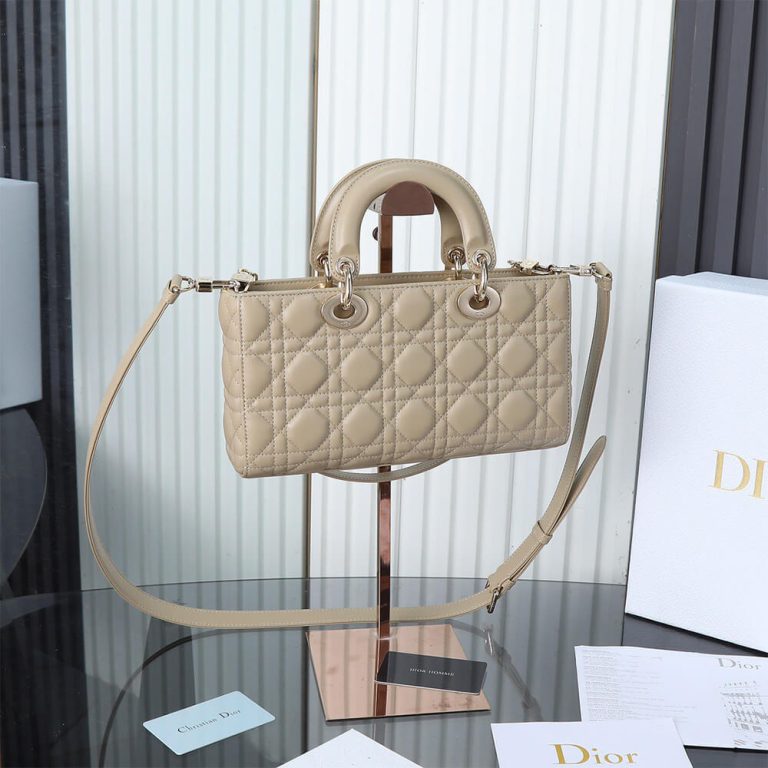 Dior Medium Beige Lady D-Joy Bag