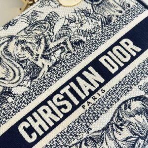 CHRISTIAN DIOR BAG Lady D-lite Bag Blue