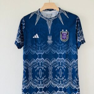 Unleash the King with the Argentina Black Panther Edition – Messi Embroidery Jersey