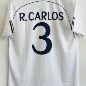 1999-2000 Real madrid home jersey Carlos-embroidery edition