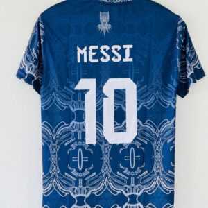 Unleash the King with the Argentina Black Panther Edition – Messi Embroidery Jersey