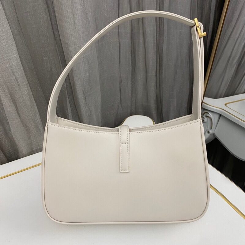 Saint Laurent  le 5 a 7 mini hobo bag – White