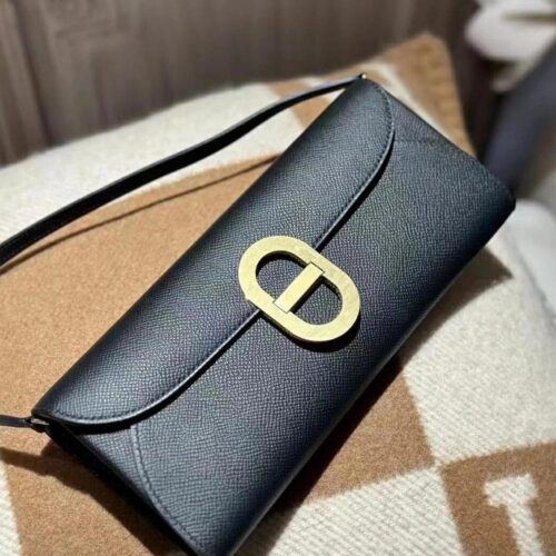 485798028_1112539157340095_7562538618996421335_n Hermes Maillon to go Black Epsom Gold Hardware