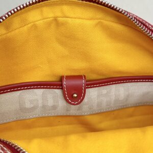 Goyard Saint Jeanne Bag Coated Canvas PM Red 9496843