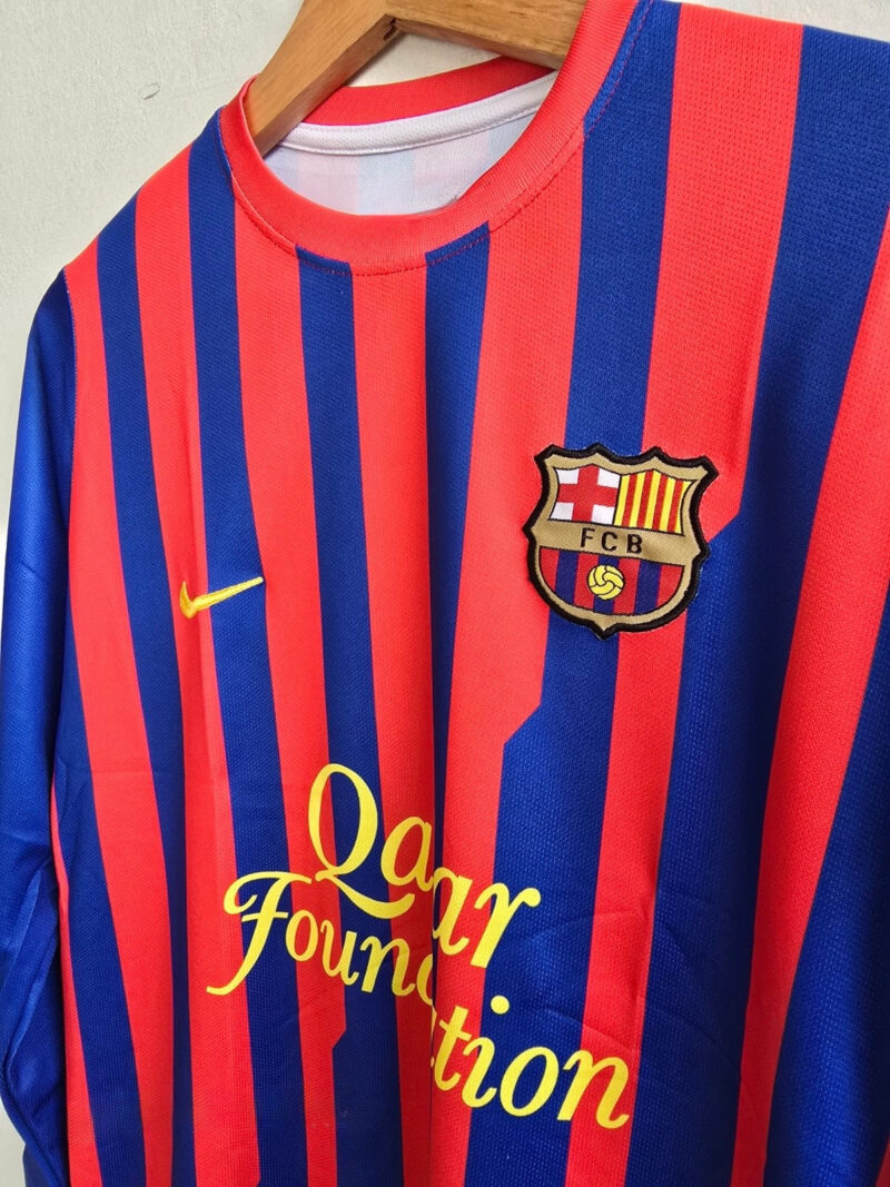 Messi’s Brilliance with the 2011-12 Barcelona Home Full sleeve Jersey