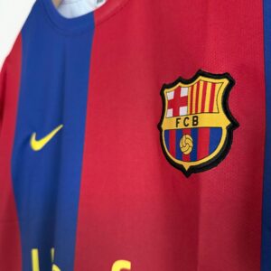 4A748B2B-83EF-4597-AB3B-9A9D75947438 FC Barcelona 2010-11 Retro Home Kit – Ronaldinho Edition Embroidery