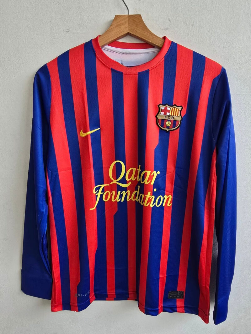 Messi’s Brilliance with the 2011-12 Barcelona Home Full sleeve Jersey