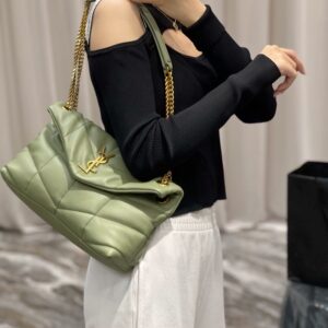 Saint Laurent  loulou puffer toy quilted leather shoulder bag