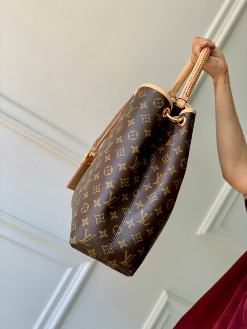 LOUIS VUITTON Monogram Delightful MM Pivoine 187884