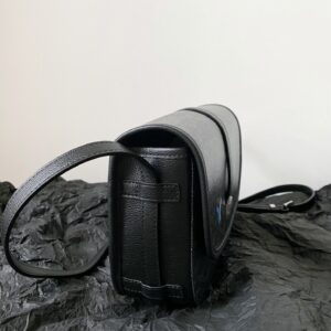 GOYARD Goyardine Belvedere III PM Messenger Bag Jet Black