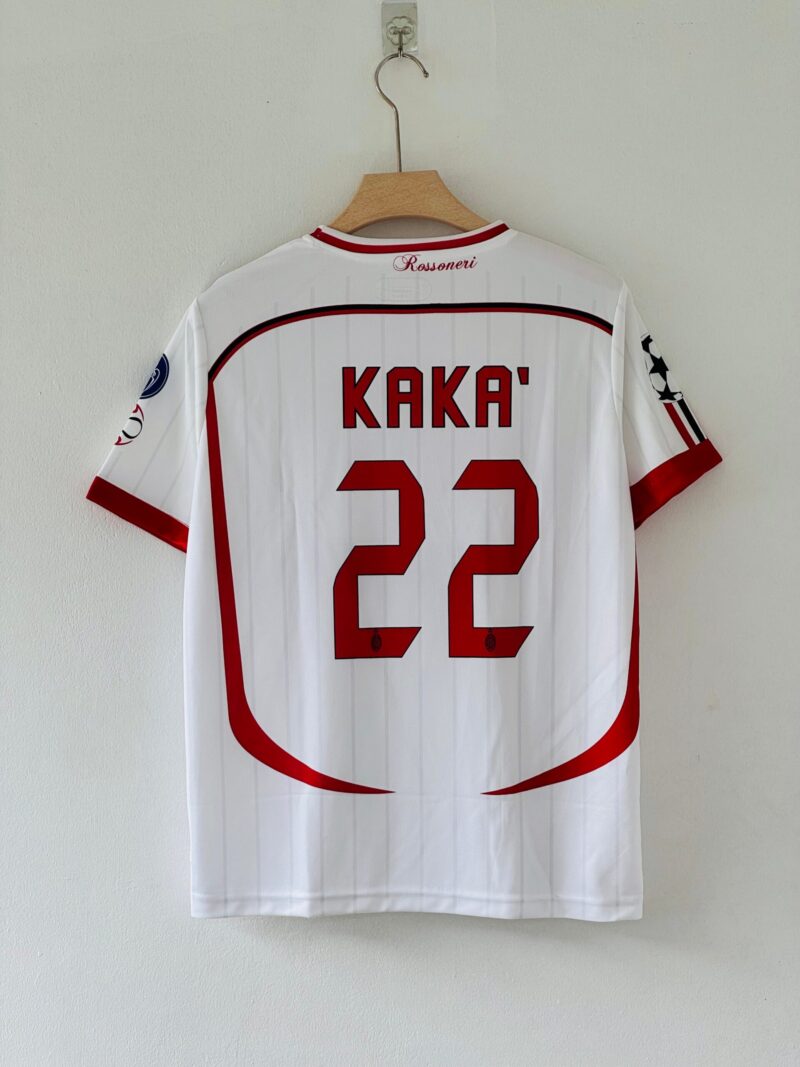 Champions in White – AC Milan 2006–07 Away Jersey, Kaká Edition