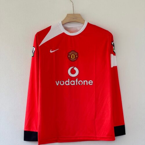 The Red Devils’ Pride – Manchester United 2004/05 Home Kit (Full Sleeve)