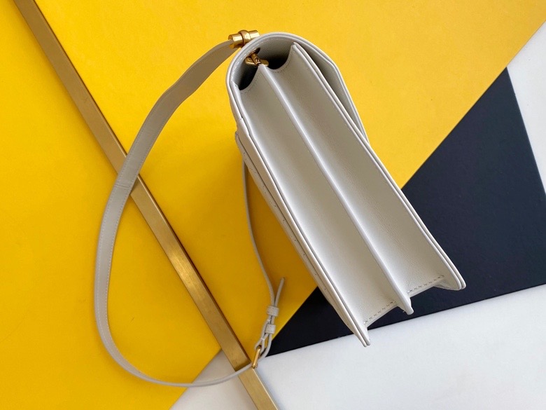 Saint Laurent Quilted Lambskin Gaby Mini Shoulder Bag