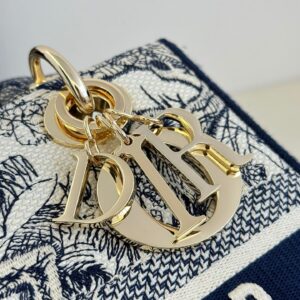 CHRISTIAN DIOR BAG Lady D-lite Bag Blue