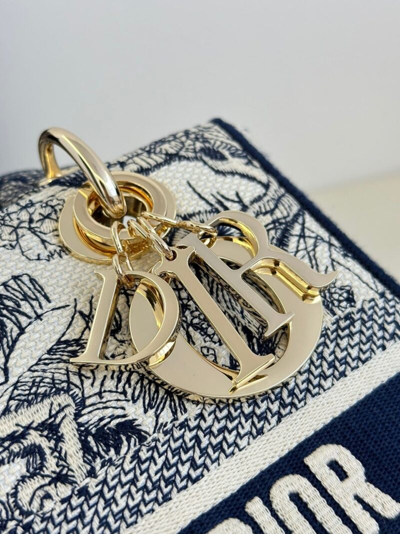 CHRISTIAN DIOR BAG Lady D-lite Bag Blue