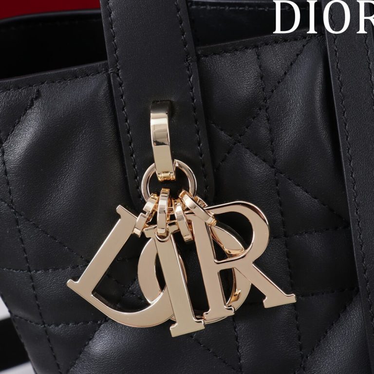 Small Dior Toujours Vertical Tote Bag