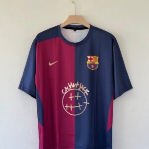 Blaugrana Meets La Flame – Barcelona x Travis Scott Five Sleeve Special Edition