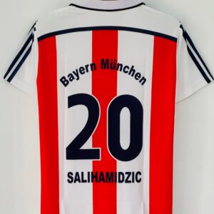 Relive the Treble Season with the 2000-01 Bayern Away Jersey – Salihamidžić Embroidery Edition