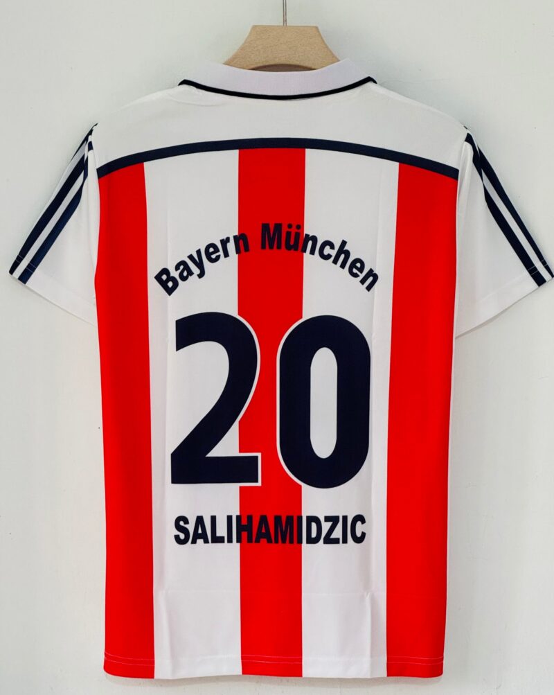Relive the Treble Season with the 2000-01 Bayern Away Jersey – Salihamidžić Embroidery Edition