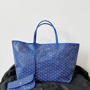 Goyard Steamer GM Black Leather Travel