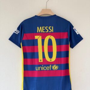 Relive Messi Magic with the 2015-16 Barcelona Home Jersey