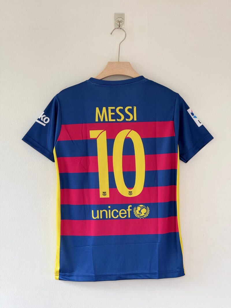 Relive Messi Magic with the 2015-16 Barcelona Home Jersey