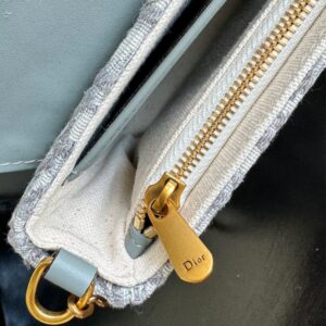 Dior Medium Saddle Pouch with Chain
