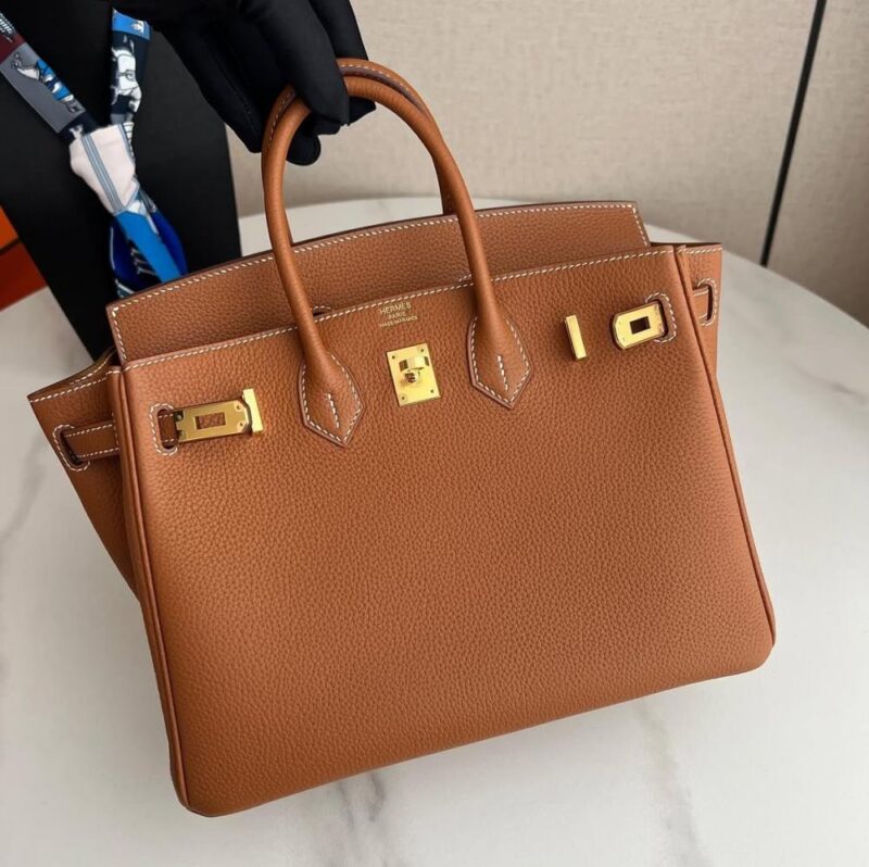 Hermes Birkin 25 Gold colour with Gold Hardware