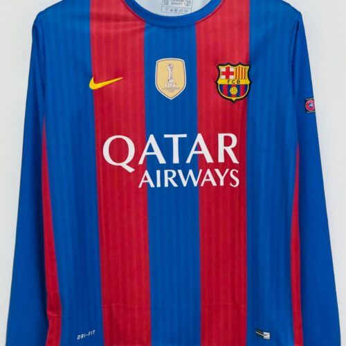 771C7BD1-A914-4F14-A3D4-7A02D009CD3B Celebrate Greatness with the 2016-17 Barcelona Home Jersey – Messi Full Sleeve Embroidery Edition
