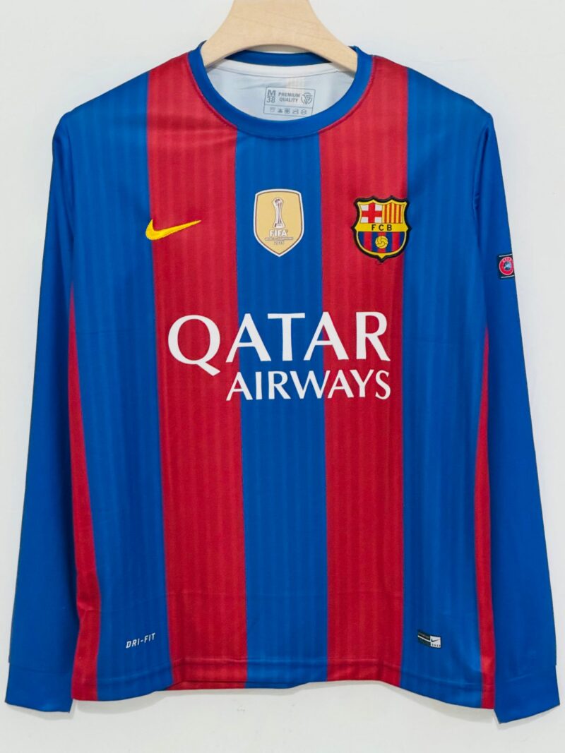 771C7BD1-A914-4F14-A3D4-7A02D009CD3B Celebrate Greatness with the 2016-17 Barcelona Home Jersey – Messi Full Sleeve Embroidery Edition