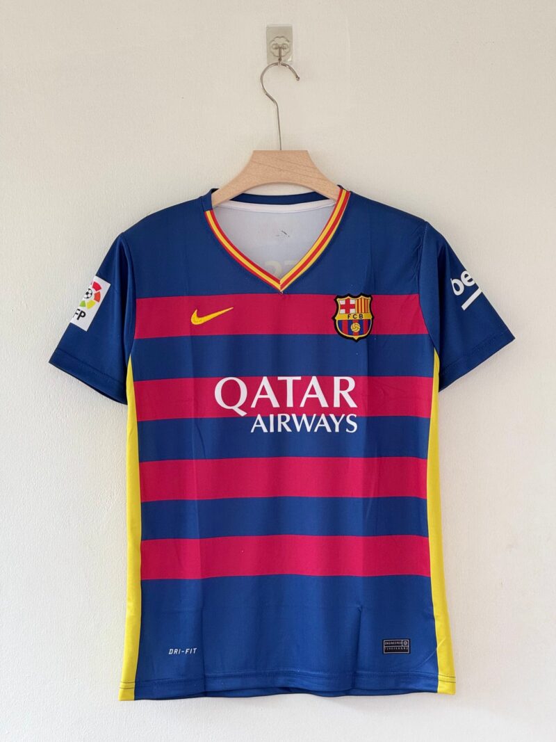 Relive Messi Magic with the 2015-16 Barcelona Home Jersey