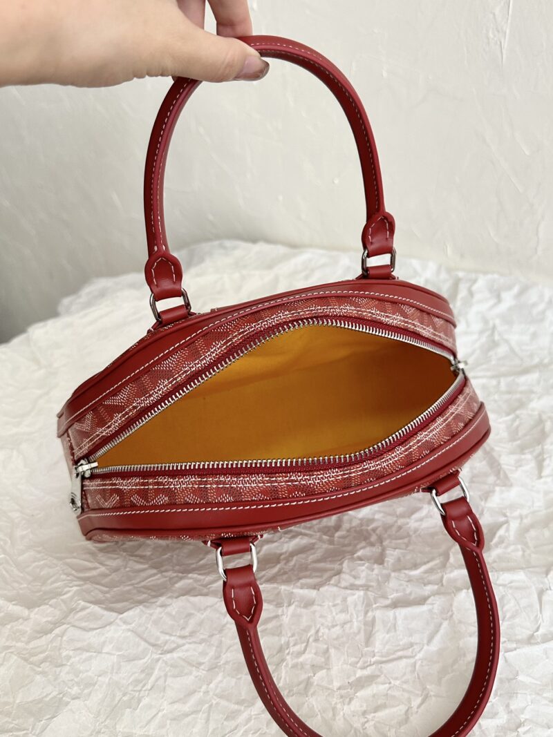 Goyard Saint Jeanne Bag Coated Canvas PM Red 9496843