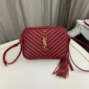 Saint Laurent Medium College Leather Cross Body Bag