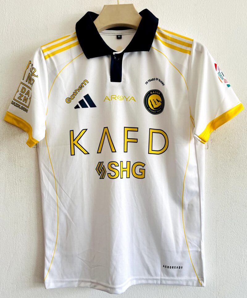 Greatness in Gold – 2025-26 Al Nassr Third Kit – Cristiano Ronaldo Edition