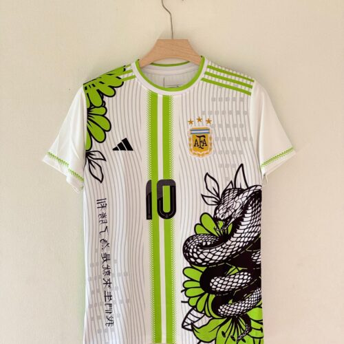 7B7C4ECE-B4C5-4ADA-976D-E63D007FF1EA Argentina Special Edition Jersey – Lionel Messi Edition(Green)