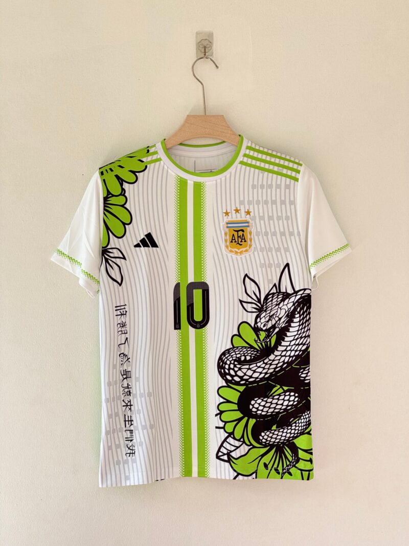 7B7C4ECE-B4C5-4ADA-976D-E63D007FF1EA Argentina Special Edition Jersey – Lionel Messi Edition(Green)