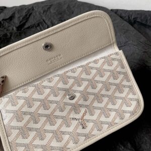 GOYARD Goyardine Boheme Hobo White