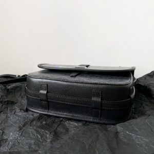 GOYARD Goyardine Belvedere III PM Messenger Bag Jet Black