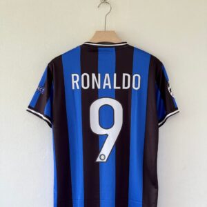 1999-2000 Inter Milan Home Jersey – Ronaldo  Embroidery Edition